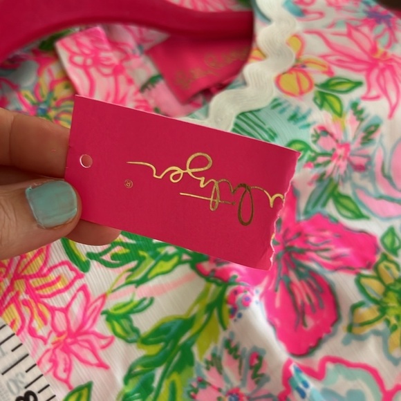 NWT Lilly Pulitzer Mila Stretch Shift Dress Multi Paradise Found Sz 4 - Picture 10 of 13